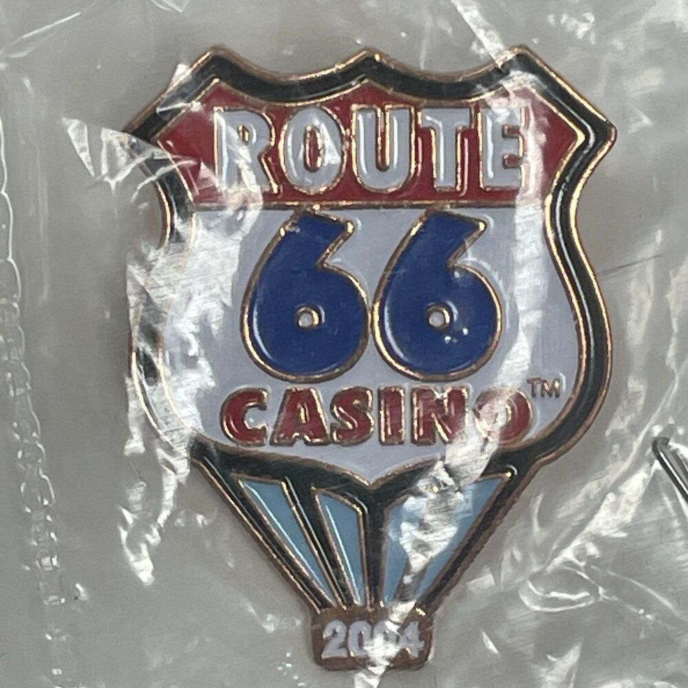 Vtg 2004 Route 66 Casino Souvenir‎ Enamel Lapel Pin Albuquerque, New Mexico NIP